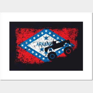 Monster Truck Arkansas 4X4 Club Posters and Art